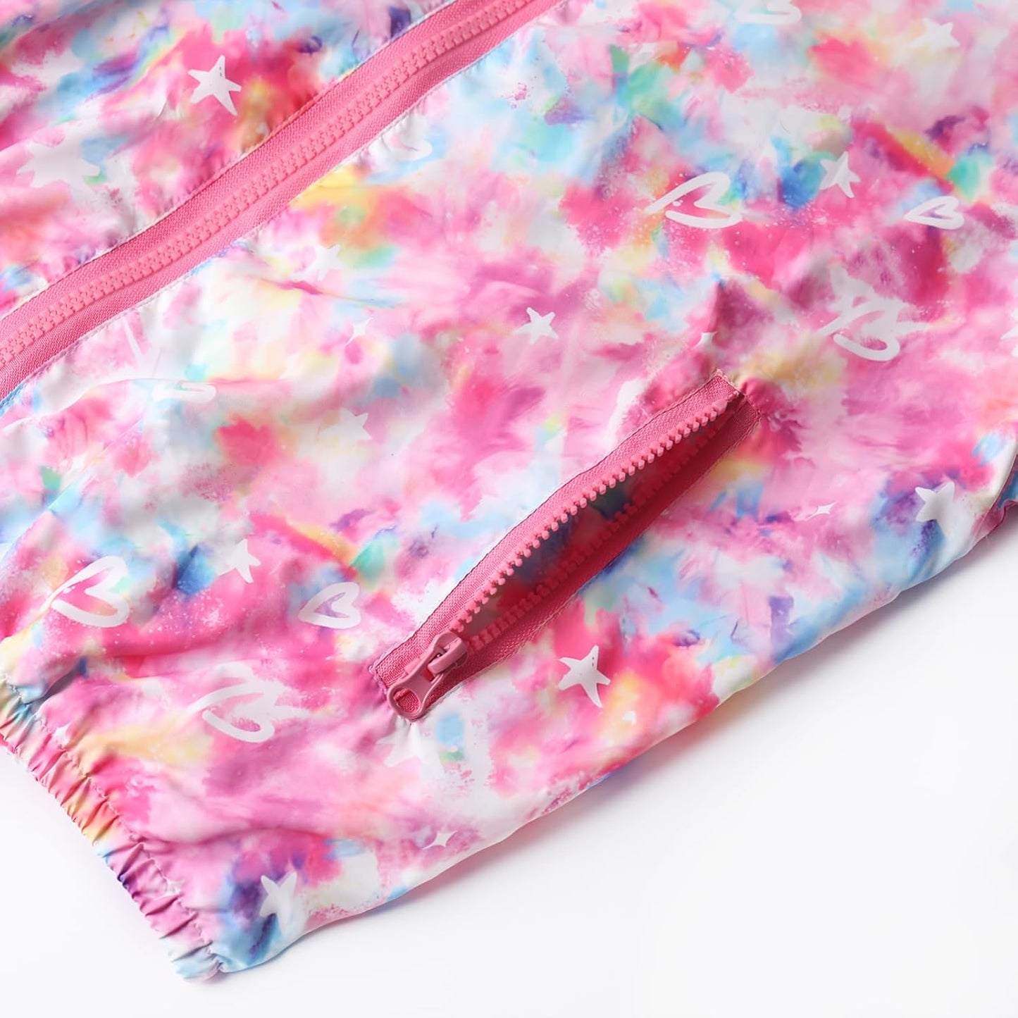 WELAKEN Lightweight Jacket for Girls Kids & Toddler II Girls' Print Water-Resistant Jacket