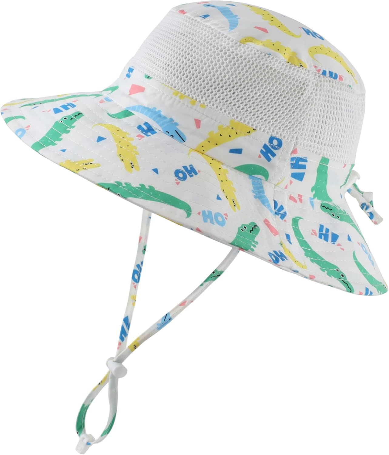 Home Prefer UPF50+ Wide Brim Sun Hat Boys Girls Sun Protection Hat Zoo Beach Swim Safari Bucket Hat for Baby Toddler Kid