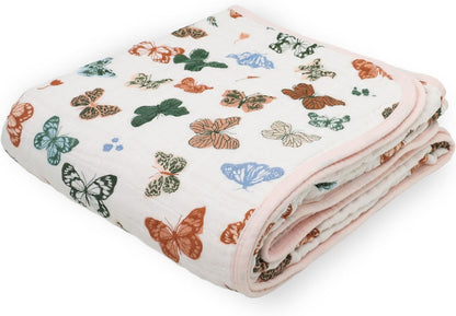Little Unicorn Original Premium Cotton Quilt | Multi-Layered & Extra-Soft Muslin Fabric |for Babies