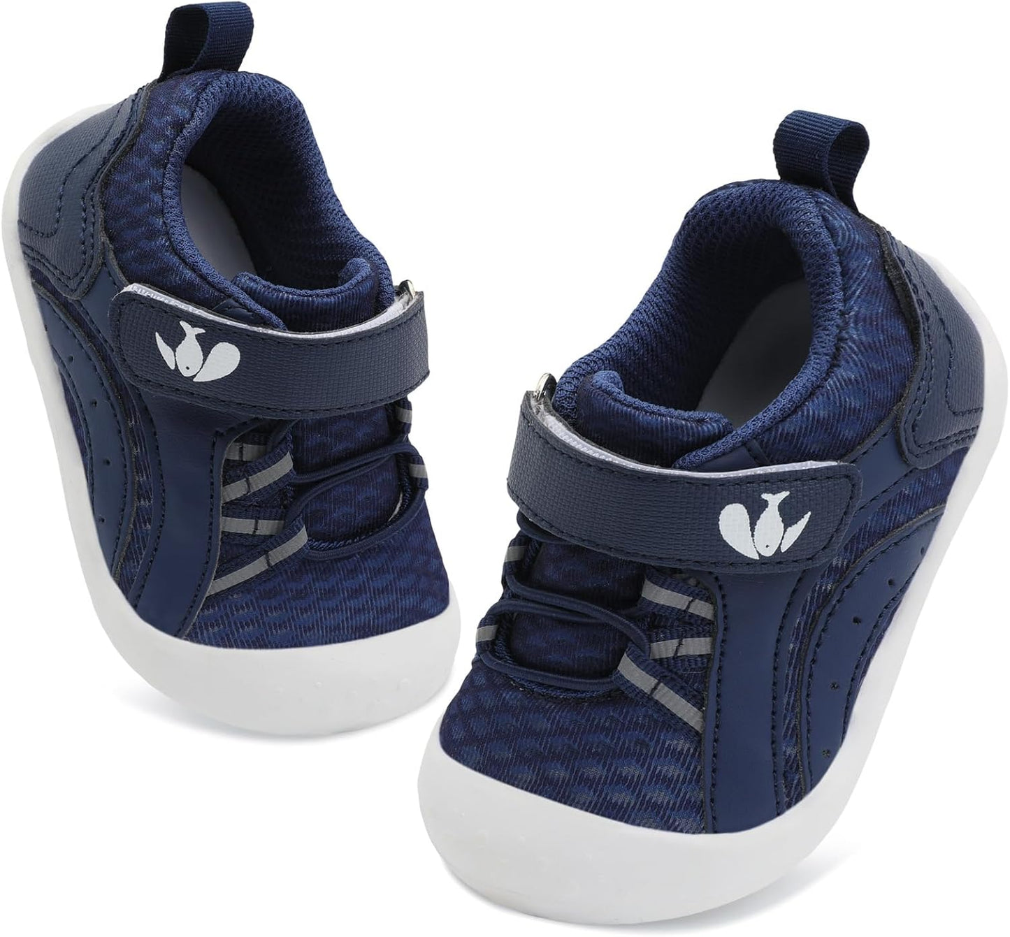 FEETCITY Wide Baby Shoes Boys Girls Baby Barefoot Shoes Breathable Infant Walking Shoe Crib Sock Shoe Toddler Sneakers Flexible