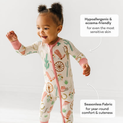 Little Sleepies Pajamas for Baby Boys & Girls, Viscose from Bamboo Baby Pajamas, Preemie & Newborn Sleepers, 2-Way Zipper PJs