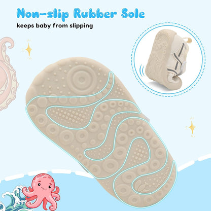 Scurtain Baby Shoes Boy Girl First Walking Shoe Infant Crib Breathable Sneakers Lightweight Barefoot Shoes for Babies