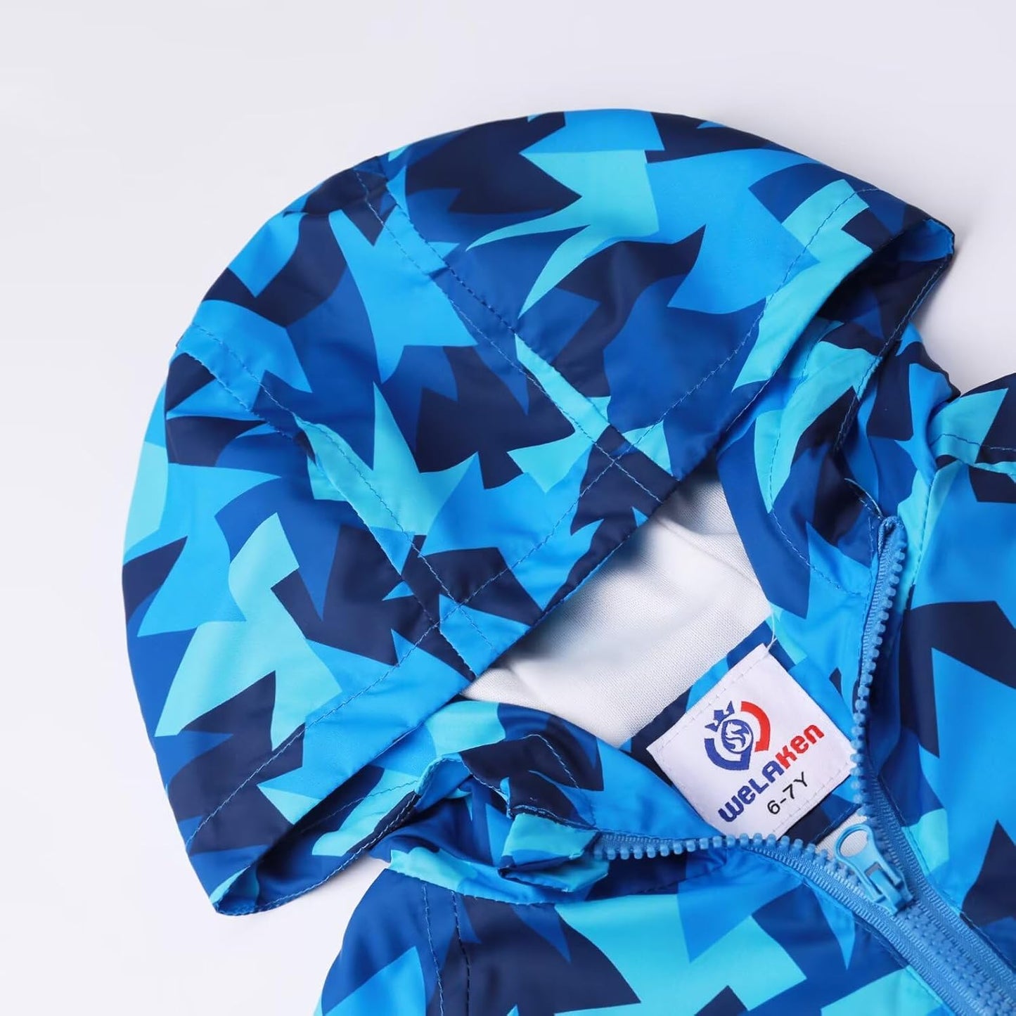 WELAKEN Lightweight Jacket for Girls Kids & Toddler II Girls' Print Water-Resistant Jacket