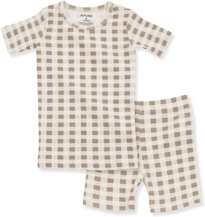 AVAUMA Baby Boys Girls Pajama Set 6M-7T Kids Cute Toddler Snug fit Pattern Design Pjs Cotton Sleepwear