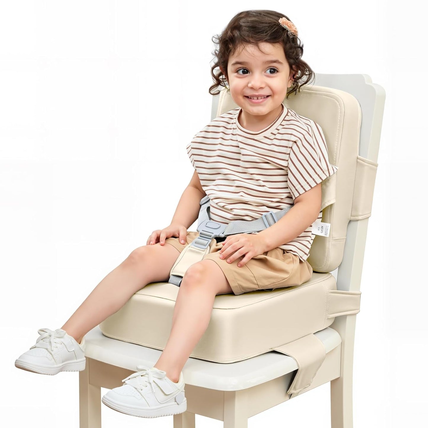 HOMEAL Toddler Booster Seat for Dining Table - Toddler Dining Cushion with Wipeable Surface