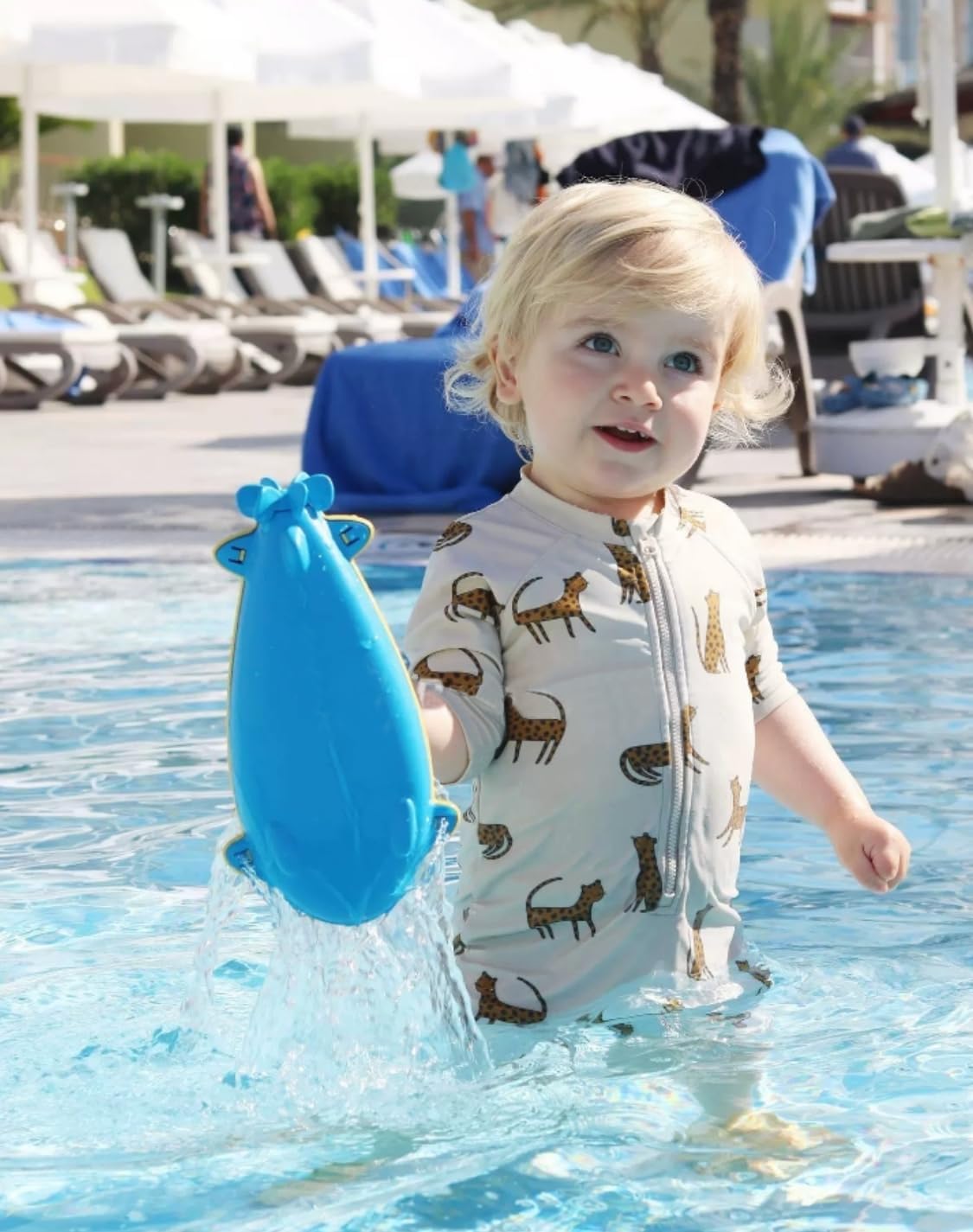 Boys One Piece Swimsuit Whale Dolphin Bathing Suit Zipper Rash Guard Kid Short Sleeve Swimwear Shark Beach Wear UPF50+