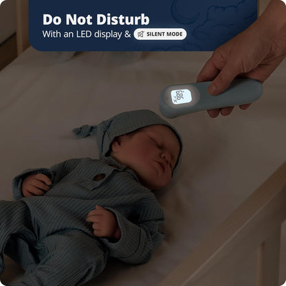 Greater Goods No-Touch Infrared Digital Thermometer for Adults, Kids, and Babies, Forehead