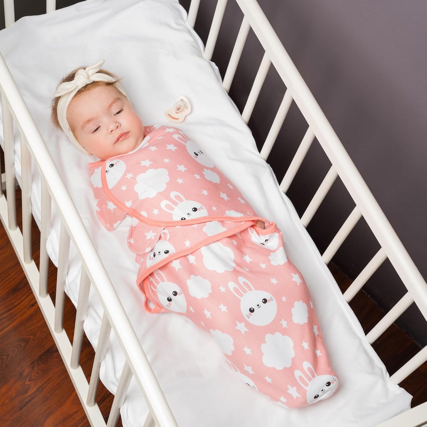 Bublo Baby Swaddles for Newborns – 3-Pack Infant Swaddles 0-3 Months – Adjustable Swaddle Sleep