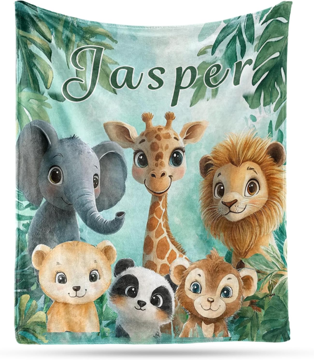 Ship Next Day, Personalized Baby Blanket - Printed in USA, Custom Baby Blanket with Name