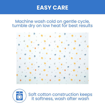 Delta Children Fitted Crib Sheets for Girls and Boys - Crib Sheet for Standard Crib and Toddler