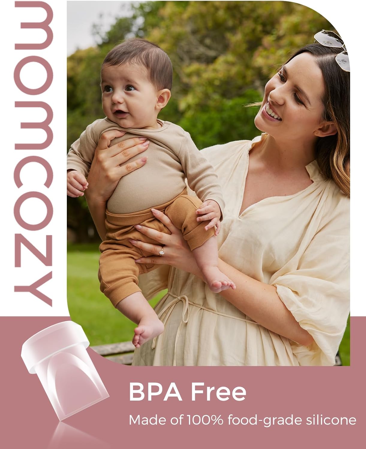 Momcozy Mobile Style | M6 Valves, Original Mobile Style| M6 Breast Pump Replacement Accessories
