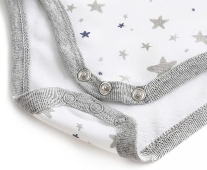 Baby Bodysuit Short Sleeve one-Piece Newborn Baby Clothes for Baby Boy and Girls