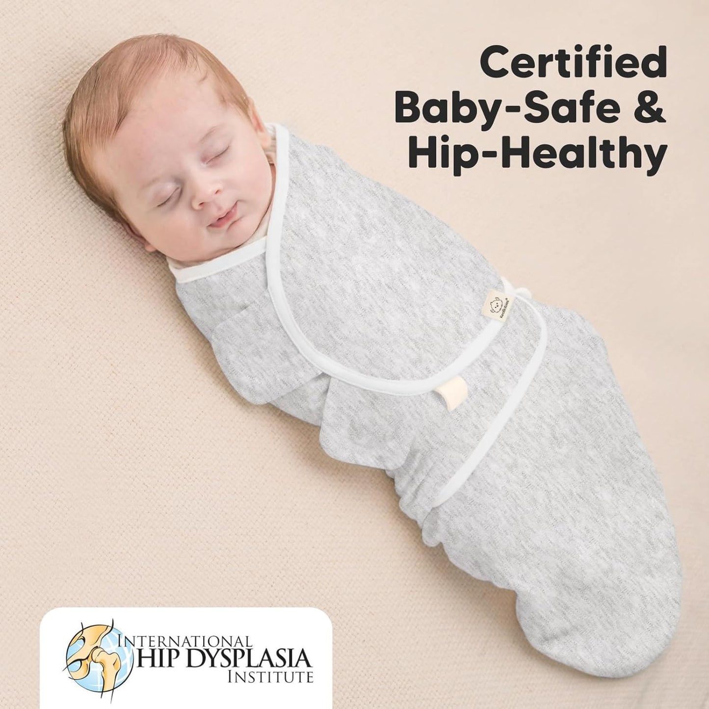 Baby Swaddle Sleep Sacks with Zipper - 3-Pack Swaddles for Newborns 0-3 Months, Infant, Baby Girls