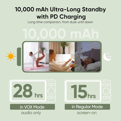 bonoch MegaView Baby Monitor No WiFi, 10" 720p Video Baby Montior with Camera and Audio, Up to Quad Split Screen, 10000mAh Battery, VOX Mode, Remote PTZ, Night Vision, for Multi-Child, Pets, Elderly