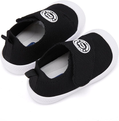 BMCiTYBM Baby Shoes Infant Boy Girl First Walker Shoes Toddler Walking Shoes Lightweight Non-Slip Sneakers for 6 9 12 18 24 Months