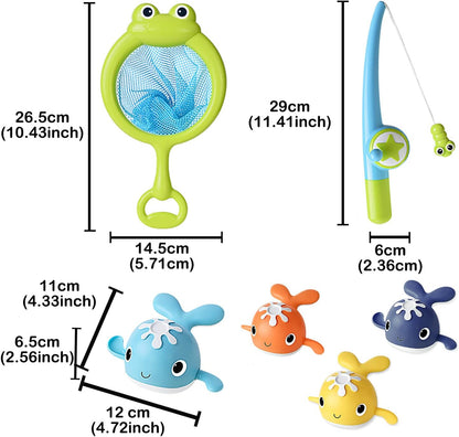 Magnet Fishing Game Bath Baby Toy for 1-3 4-8 Year Old Toddler Boys Girls,Gifts for Kid,Baby