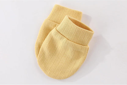 Cute Baby Girl Hats Mittens Set 10-Pack New Born Boy Caps Gloves Suit 0-6 Months Infant Accessories