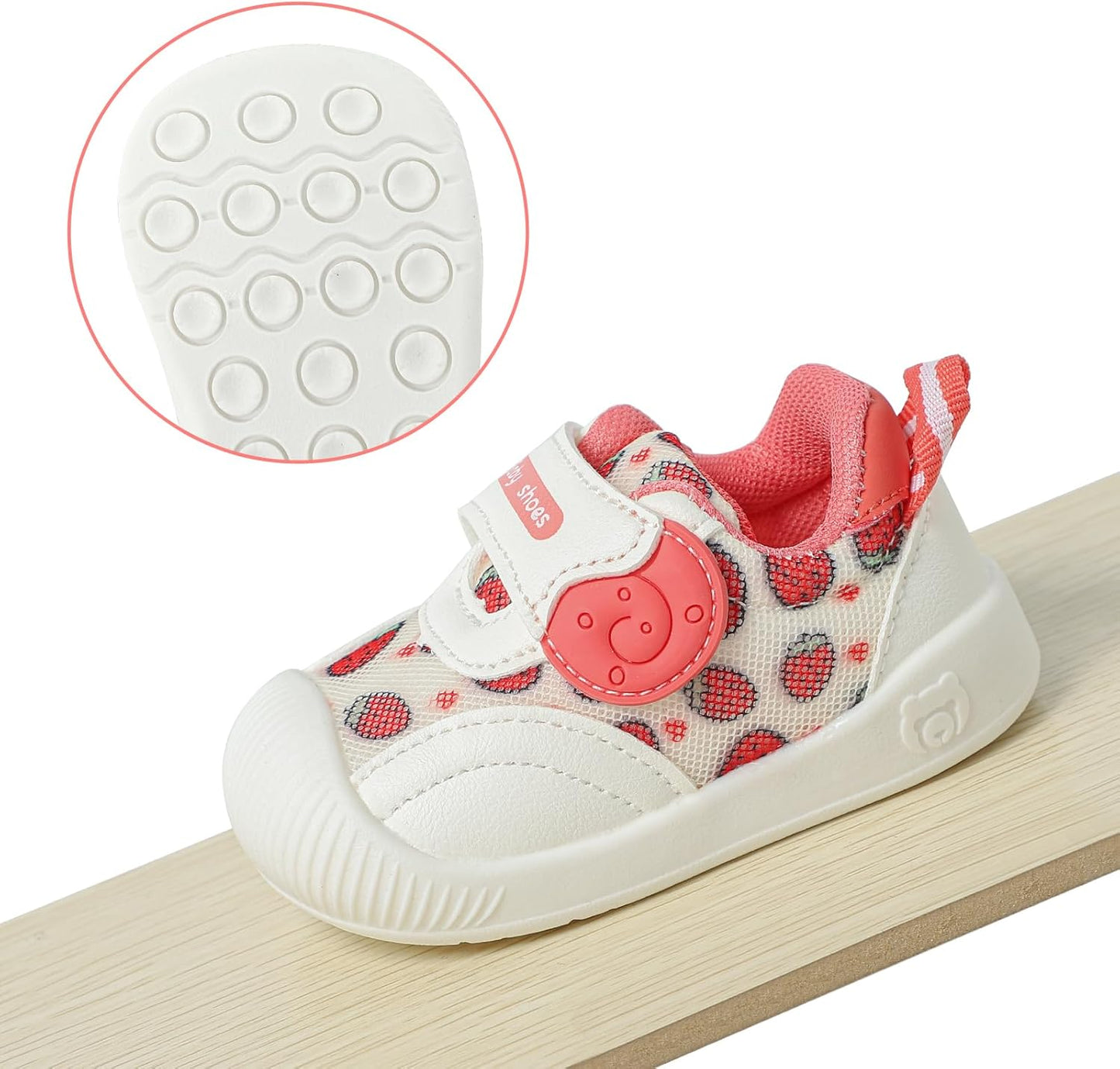 Baby Shoes Boys Girls First Walkers Cute Animals Toddler Sneakers Prewalkers Rubber Sole
