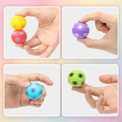 AZEN 32 Pcs Soccer Party Favors for Kids 4-8 8-12, Mini Fidget Spinners Soccer Ball Toys, Goodie Bags Stuffers for Birthday Party, Treasure Box Toys for Classroom, Return Gifts for Kids