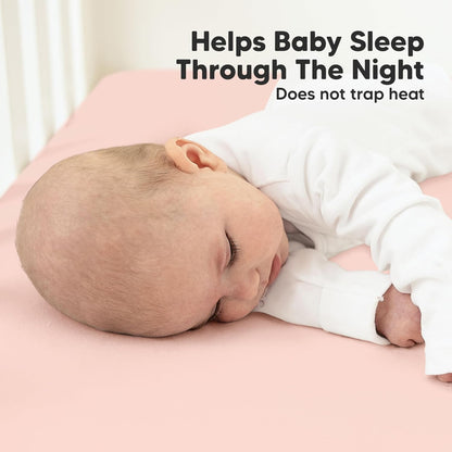 KeaBabies 2-Pack Organic Crib Sheets for Boys, Girls - 52x28 Fitted Crib Mattress Sheet Neutral