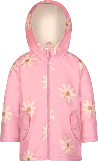 Carter's Toddler Girls Midweight Jacket, Warm, Hooded, Water-Resistant Winter Coat