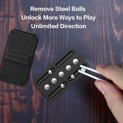INNÔPLUS Fidget Slider, Fidget Toys Adults Metal Magnetic Fidgets Desk Toys, Cool EDC Gadgets Anxiety Stress Relief Toys, ADHD Tools for Adults, Mens Gifts for Him & Dad, Boyfriend
