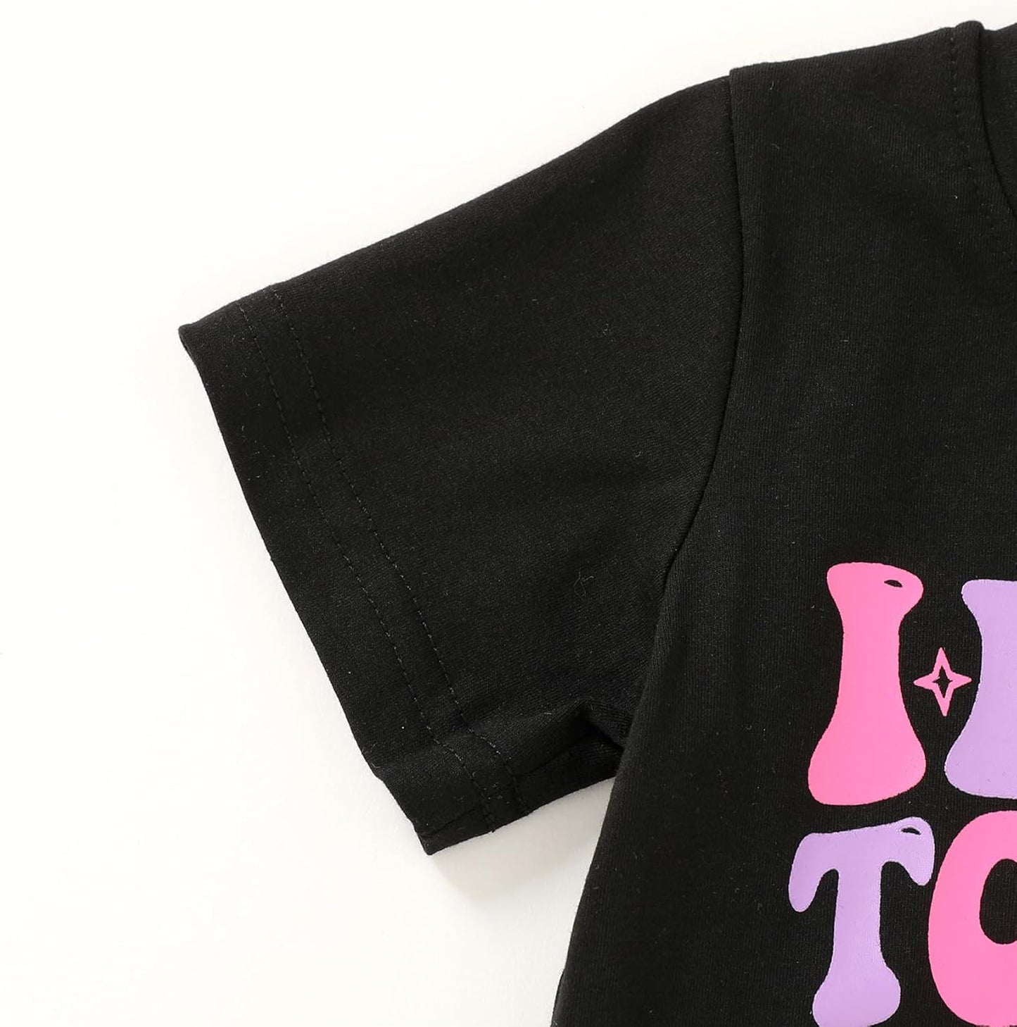 Happy Town Toddler Clothes Baby Boy Girl Smiley Face Shirt Short Sleeve T-Shirt Tee Summer Tops Outfits