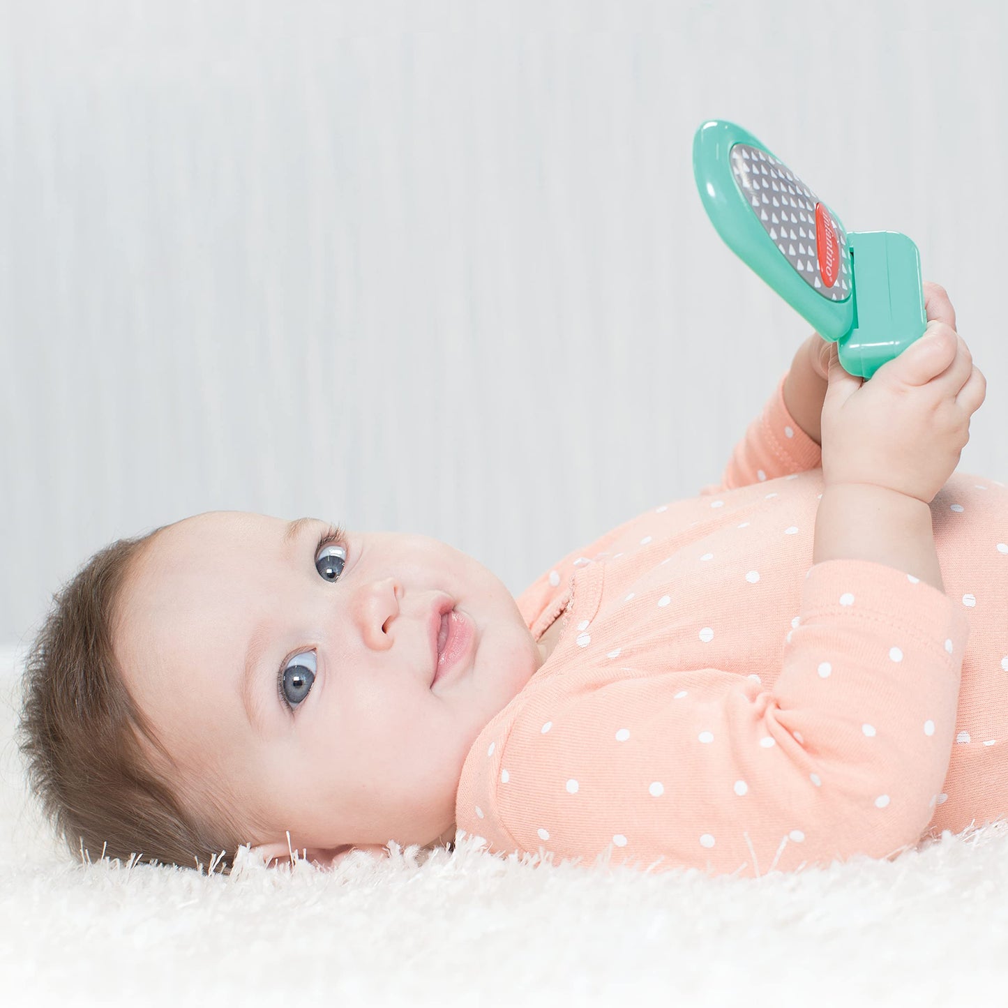 Infantino Flip and Peek Fun Bilingual Phone Toy, 3+ Months