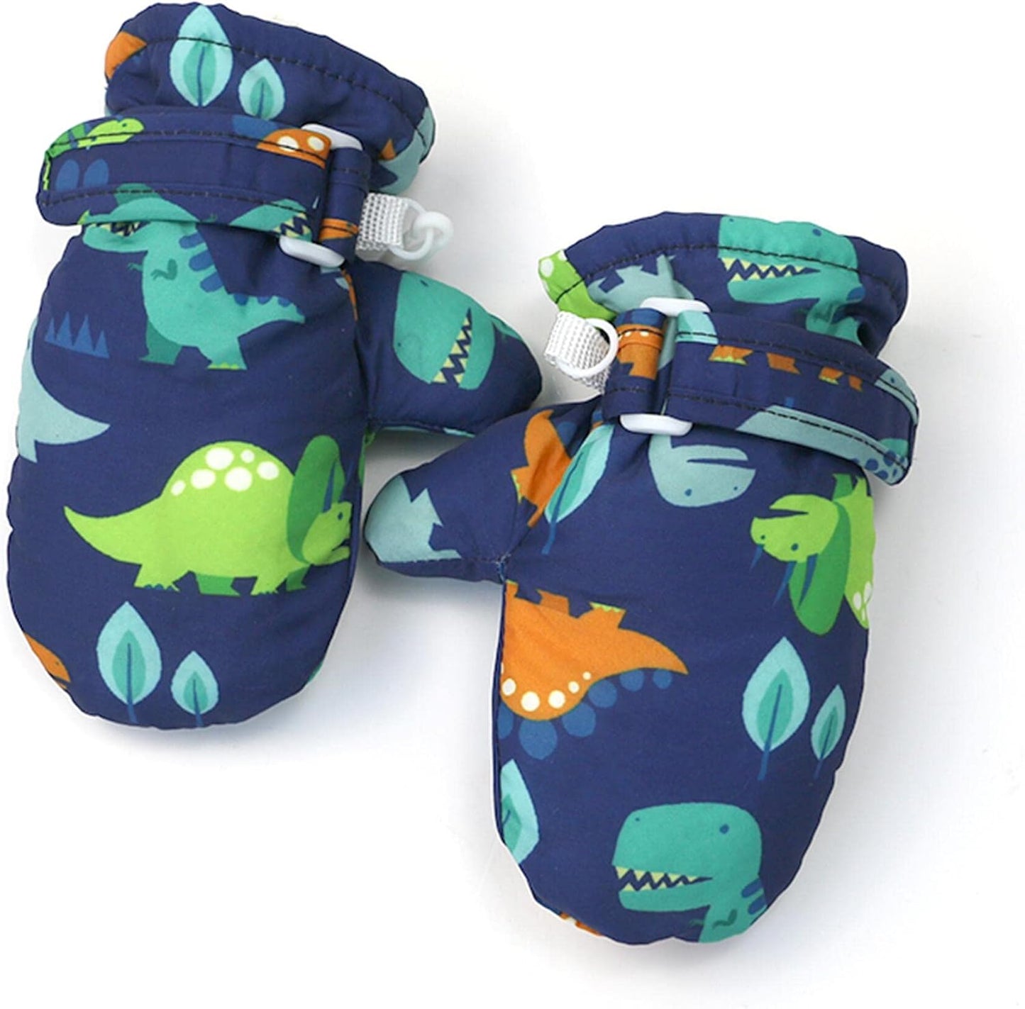 Toddler Gloves Kids Mittens Winter Warm Lined Fleece Gloves Waterproof Snow Baby Mitten for Boys Girls