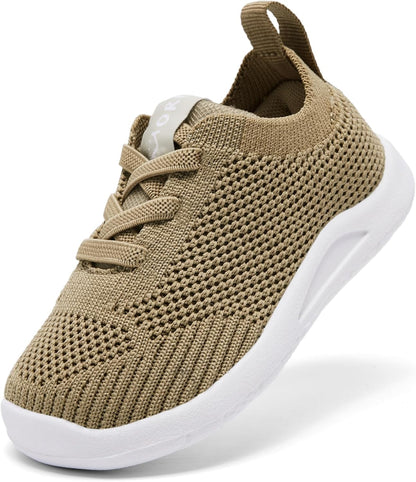 MORENDL Toddler Shoes Baby Walking Sock Shoes Infant Sneakers 0-4 Years Boy Girl Barefoot Tennis Shoe Non-Slip Brethable