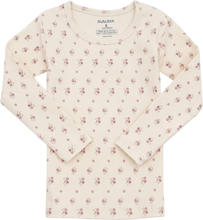 AVAUMA Baby Boys Girls Pajama Set 6M-7T Kids Cute Toddler Snug fit Pattern Design Pjs Cotton Sleepwear