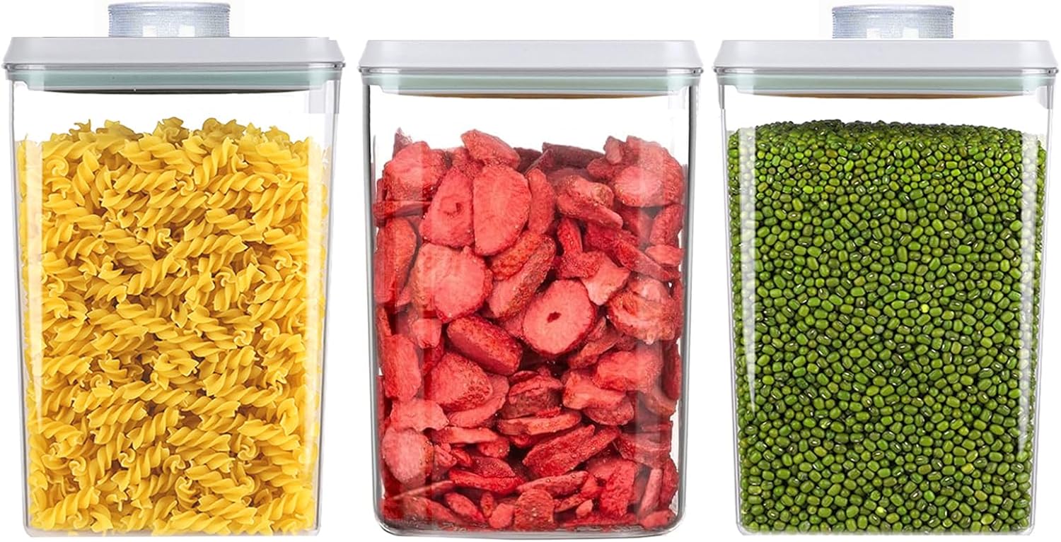 Pop Food Storage Containers Airtight Food Storage Containers Set with Lids Kitchen Pantry