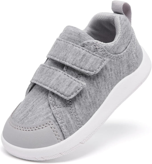 MORENDL Wide Toe Box Shoes Toddler Barefoot Shoes Baby Walking Shoe Boy Girl Non-Slip Zero Drop