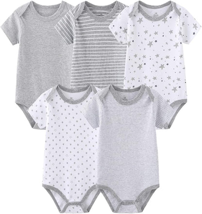Newborn Layette Gift Set 27-Piece Baby Girl Clothes Bodysuits, Pants Essentials and Accessories 0-12Months