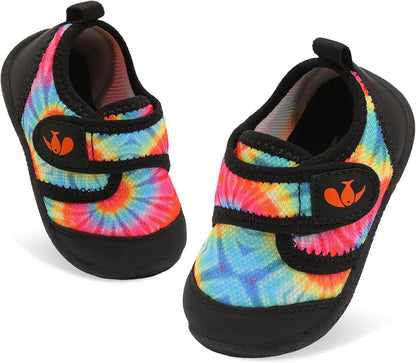 FEETCITY Baby First Walking Shoes Boys Girls Infant Sneakers Crib Shoes Breathable Lightweight Slip On Shoes
