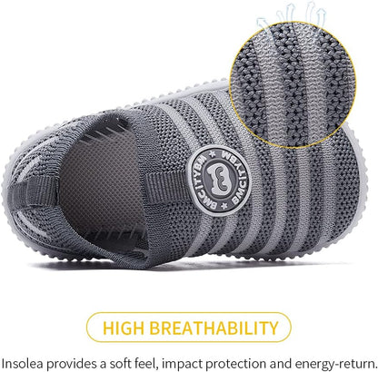 BMCiTYBM Baby Shoes Boy Girl Infant Sneakers Non-Slip First Walkers 6 9 12 18 24 Months