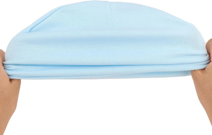 DRESHOW BQUBO 4 Pieces Baby Beanie Newborn Toddler Soft Cute Knit Hat Hospital Hats for Baby Boys Infant Cap Beanies