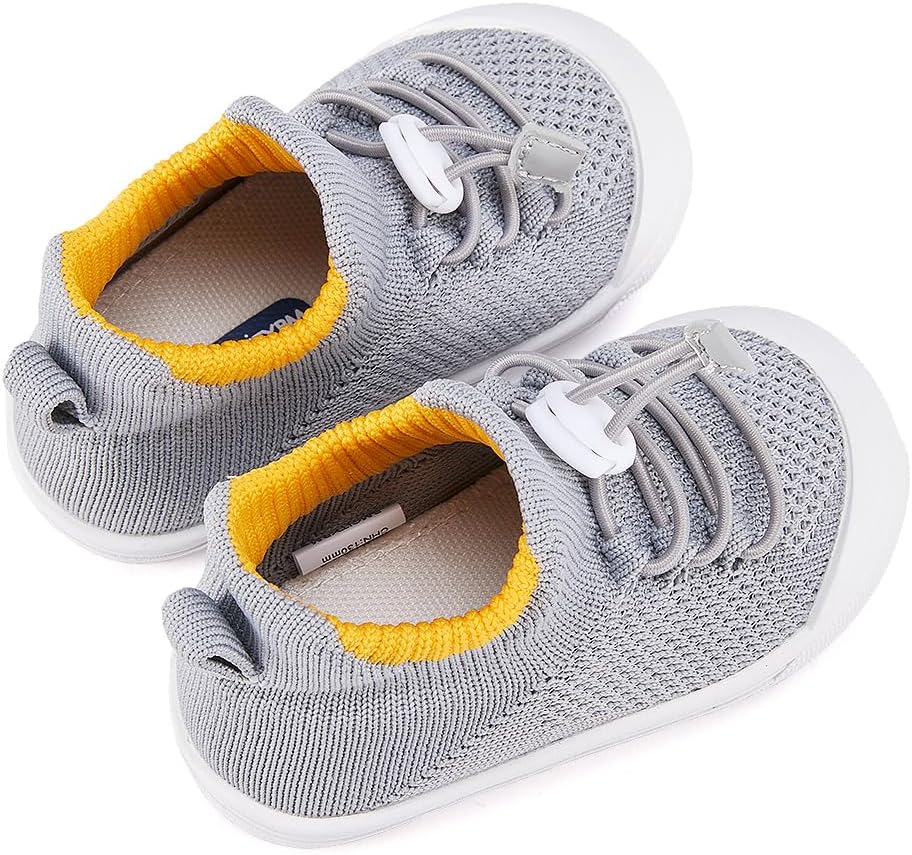 BMCiTYBM Baby Sneakers Girls Boys Lightweight Breathable Mesh First Walkers Shoes 6-24 Months