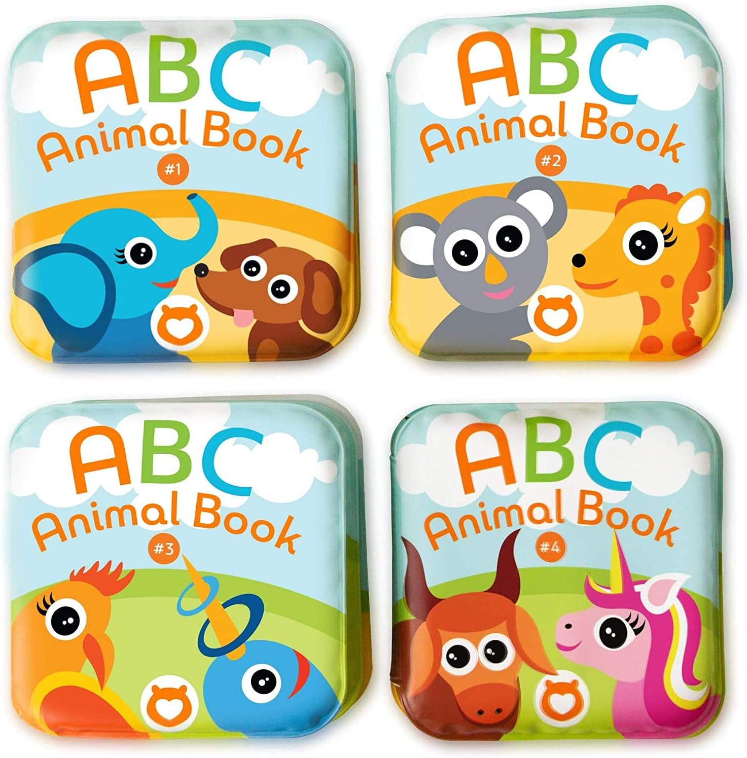 Floating Baby Bath Books. Kids Learning Bath Toys. Waterproof Bathtime Toys for Toddlers. Kids