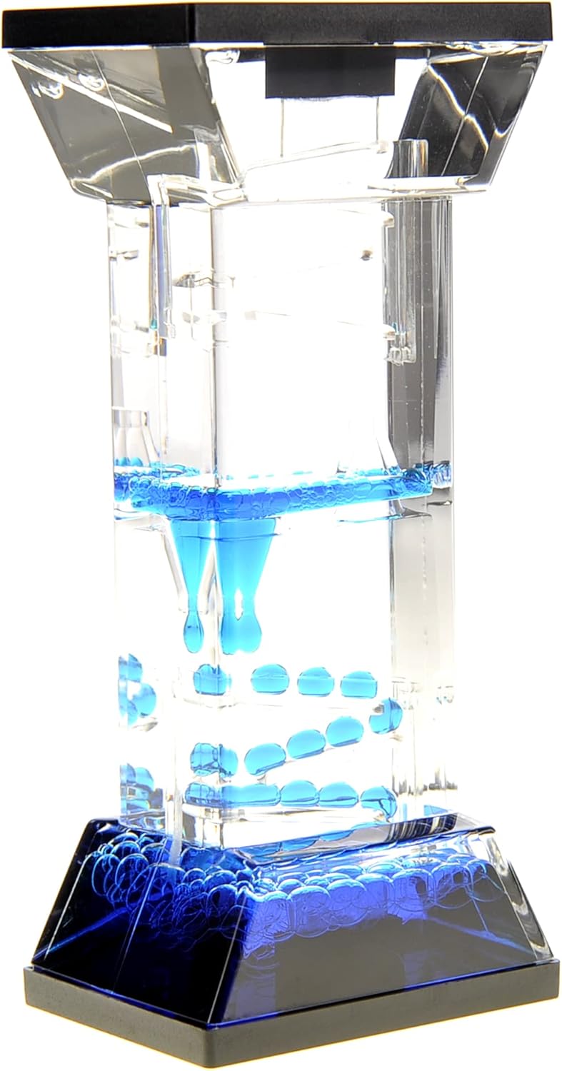 Liquid Motion Bubbler Sensory Toy, Fidget Toy for Desk Tops | Calming and Relaxing ADHD, Anxiety, and Autism Toy for Kids and Adults | Handheld Water Game