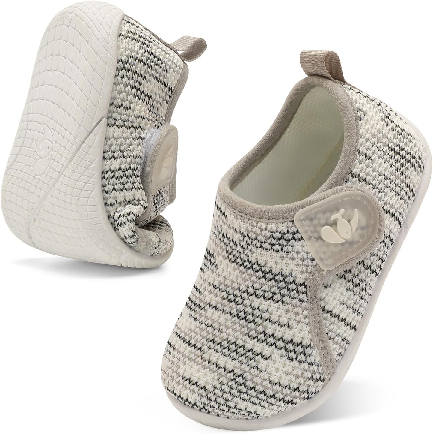 FEETCITY Toddler Walking Shoes Slip On Toddler Shoes Boys Girls Kids Sports Sneakers Casual School Shoes Barefoot Shoes