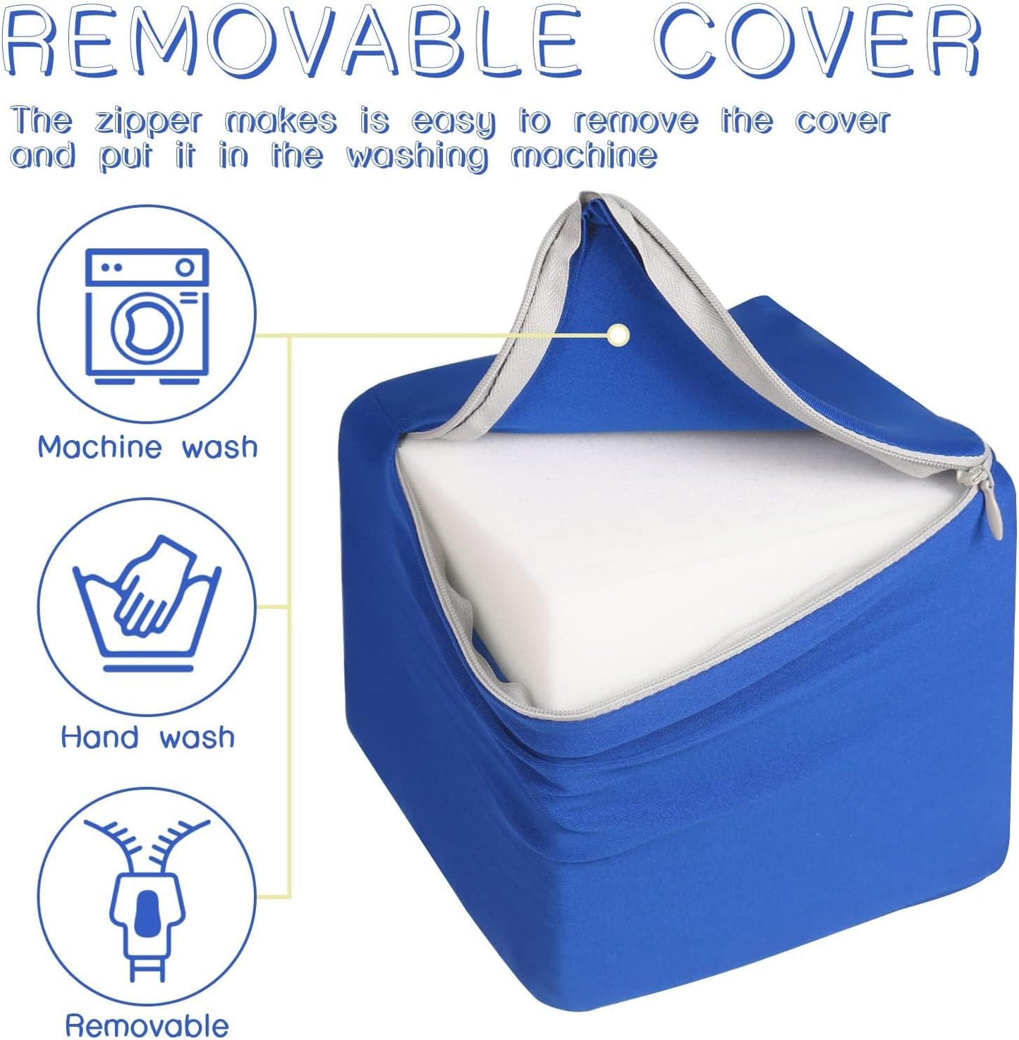 Foam Blocks for Toddlers 1-3, 12 PCS 5.5 inch Foam Soft Cubes for Kids, Colourful Building Blocks, Stacking Block Sets, Throwing Toys