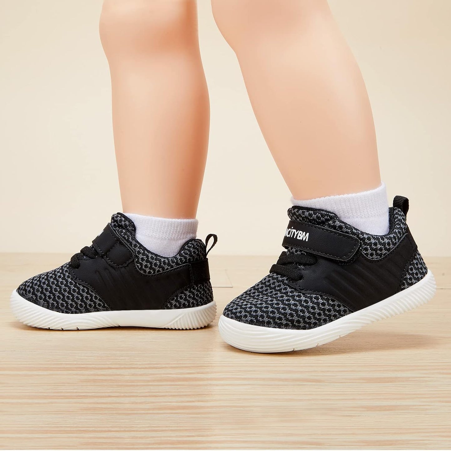 BMCiTYBM Baby Boy Girl Shoes Breathable Mesh Walking Shoes Lightweight Non-Slip Sneakers Infant First Walkers 6 9 12 18 24 Month