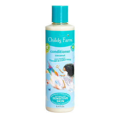 Childs Farm, Kids Conditioner for Curly, Dry Hair, Coco- Nourish Conditioner, Contains Wonderful