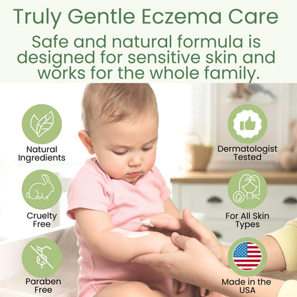 TruKid Kids Body Wash – Natural, Unscented Face, Body & Hand Wash for Sensitive Skin - NEA-Accepted
