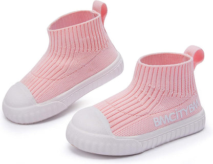 BMCiTYBM Baby Sneakers Girls Boys Lightweight Breathable Mesh First Walkers Shoes 6-24 Months