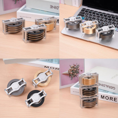 Desk-Kinetic-Toys Cool-Gadgets for Fidget: 20Mins Spinning-Tops, Cool-Stuff Figet Game for Adult Teen Children Kid, Optical-Illusion Stress Relief Gifts for Man Women Office School Home Christmas