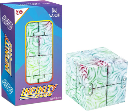 Infinitycube Fidget Toy, Unique Tie-Dye Infinitycube for Kids and Adults, Fidget Toy Relaxing