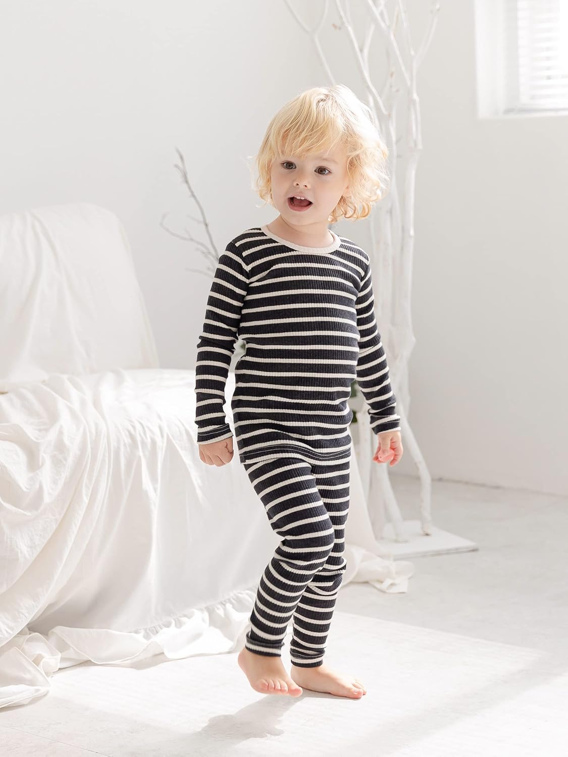 AVAUMA Baby Boys Girls Pajama Set 6M-7T Kids Cute Toddler Snug fit Pjs Cotton Sleepwear