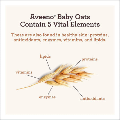 Aveeno Baby Gentle Body Wash & Shampoo with Natural Oat Extract, Tear-Free, Paraben-Free &